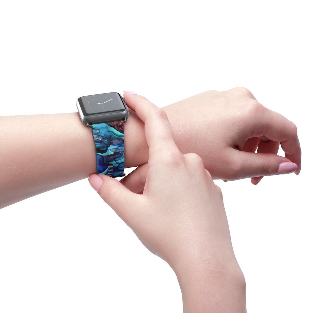 Blue Ocean Apple Watch Band-Accessories-TaraHuntDesigns