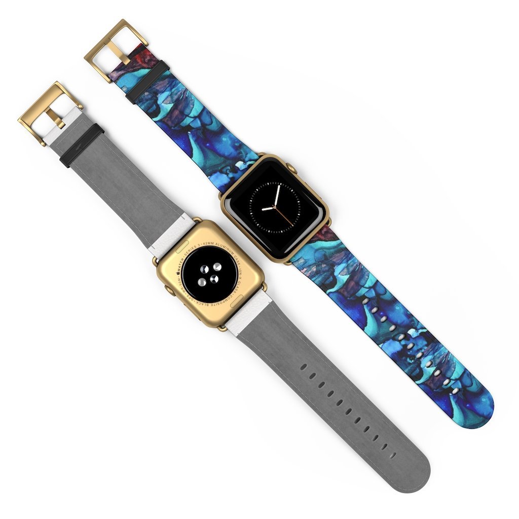 Blue Ocean Apple Watch Band-Accessories-TaraHuntDesigns