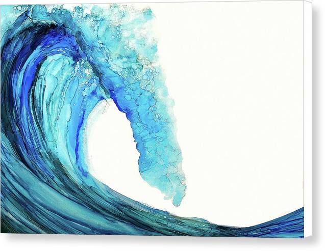 Blue Wave - Canvas Print-Canvas Print-TaraHuntDesigns
