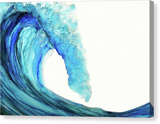Blue Wave - Canvas Print-Canvas Print-TaraHuntDesigns