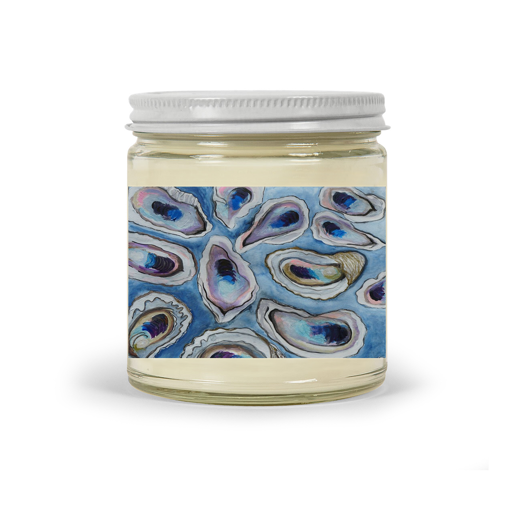 Scented Candle-Blue Oysters
