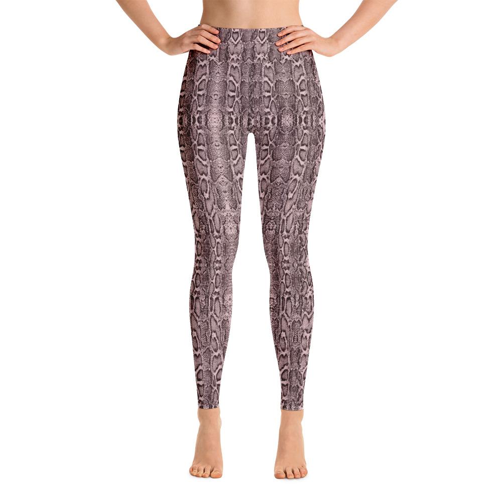 Pink 2024 snakeskin leggings