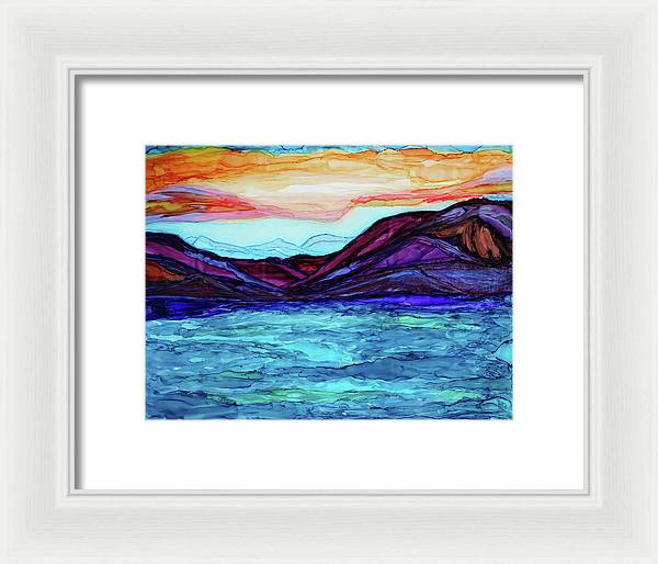 Lake Lure 2 - Framed Print with mat