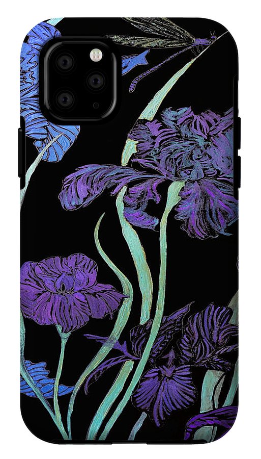 Night Irises - Phone Case