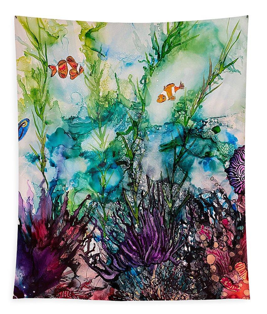 Sargasso Sea - Tapestry-Tapestry-TaraHuntDesigns